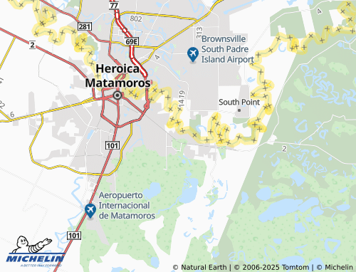 MICHELIN Las Villas del Lago map - ViaMichelin