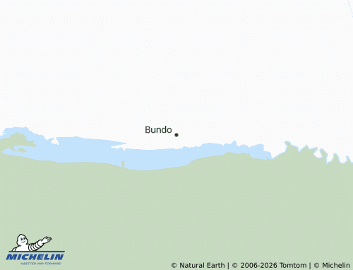 MICHELIN Bundo map - ViaMichelin