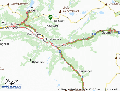 MICHELIN-Landkarte Eggi - ViaMichelin