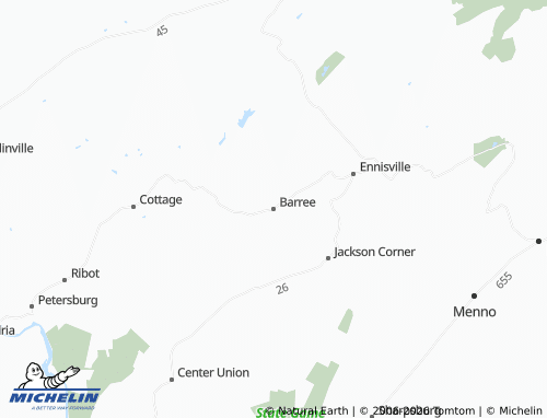 Mappa MICHELIN Barree - ViaMichelin
