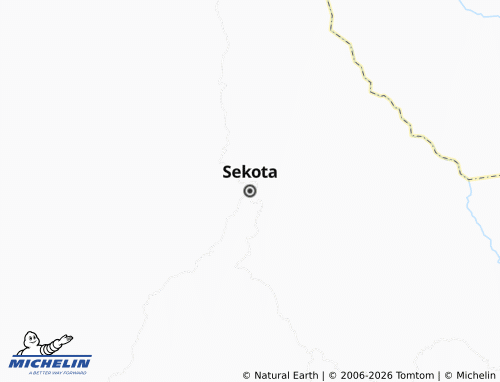 MICHELIN Sekota map - ViaMichelin