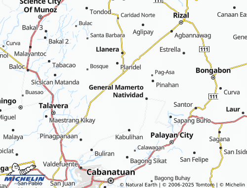 MICHELIN Mataas Na Kahoy map - ViaMichelin