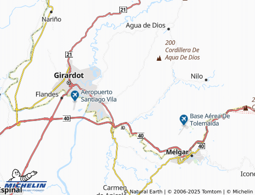 MICHELIN Llano Pozo map - ViaMichelin