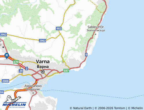 Mapa MICHELIN Vinitsa - ViaMichelin