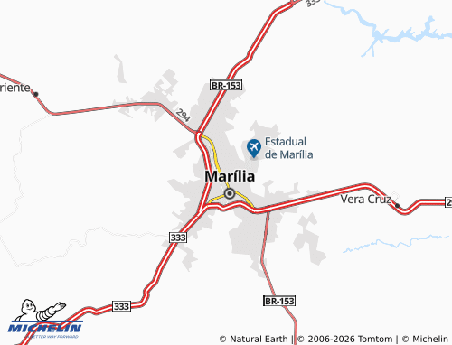 Mapa MICHELIN Maria Paula - ViaMichelin