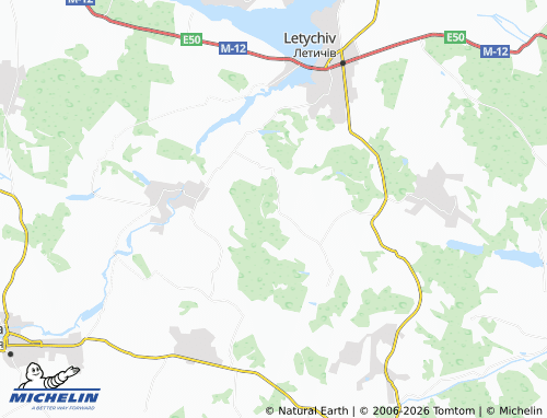 Mapa MICHELIN Aniutyne - ViaMichelin