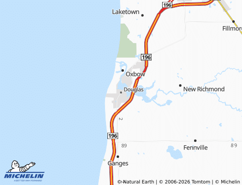 Mappa MICHELIN Douglas - ViaMichelin