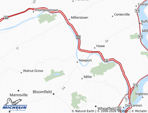 Mappa MICHELIN Oliver - ViaMichelin
