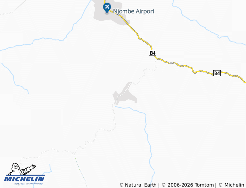 MICHELIN Uwemba map - ViaMichelin