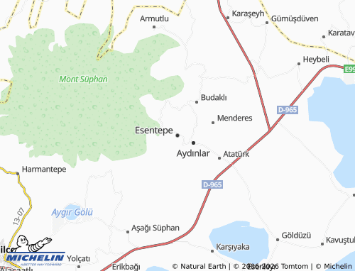 Mapa MICHELIN Esentepe - ViaMichelin