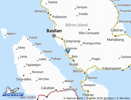 MICHELIN Catmon map - ViaMichelin