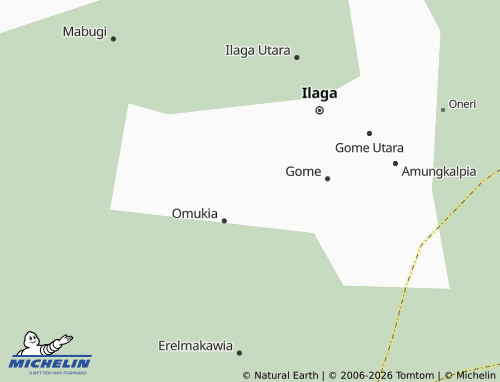Mapa MICHELIN Ondugura - ViaMichelin