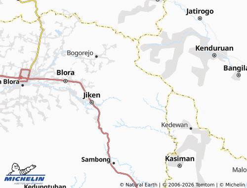 Mapa MICHELIN Singonegoro - ViaMichelin
