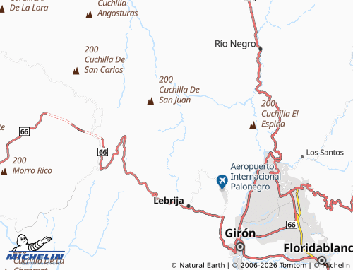 Mapa MICHELIN San Pacho - ViaMichelin