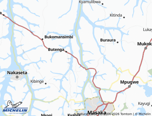 Kaart MICHELIN Kawoko - ViaMichelin