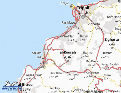 MICHELIN-Landkarte Qalhat - ViaMichelin