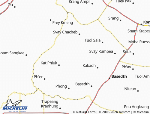 MICHELIN Preah Khae map - ViaMichelin