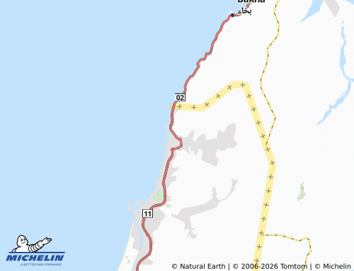 MICHELIN Al Jeer map - ViaMichelin