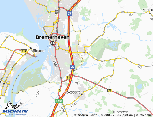 MICHELIN Surheide map - ViaMichelin