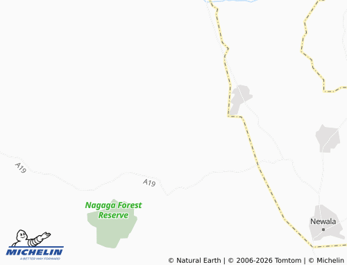MICHELIN Lulindi map - ViaMichelin