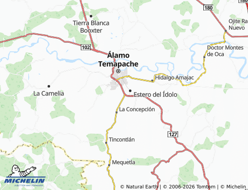 Mappa MICHELIN La Gloria - ViaMichelin