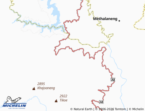 Mappa MICHELIN Ha Molefi - ViaMichelin