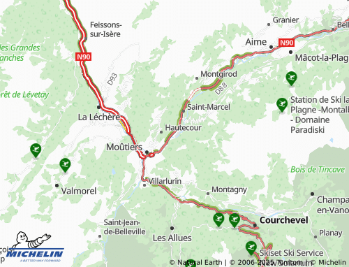 MICHELIN-Landkarte Pomblière - ViaMichelin