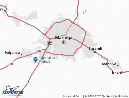 Mapa MICHELIN Zona 17 - ViaMichelin