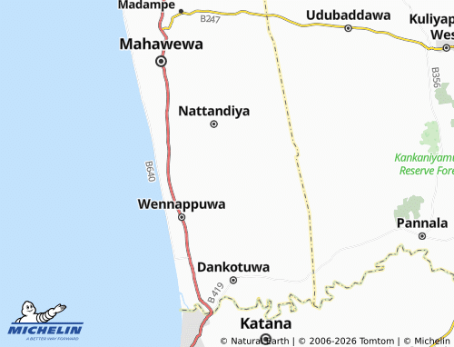 Mapa MICHELIN Meda Kottaramulla - ViaMichelin