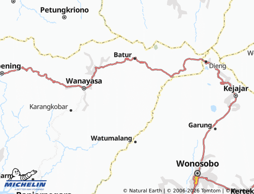 MICHELIN Pejawaran map - ViaMichelin