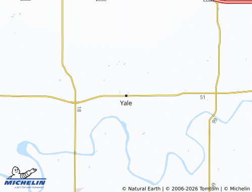 Mapa MICHELIN Yale - ViaMichelin