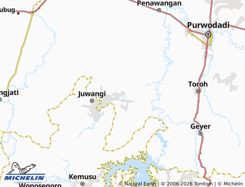 MICHELIN Cekel map - ViaMichelin