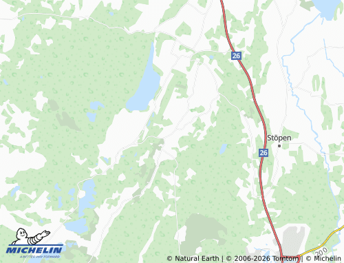 Carte MICHELIN Yttersöra - ViaMichelin