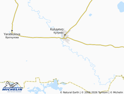 MICHELIN-Landkarte Kazyrova - ViaMichelin