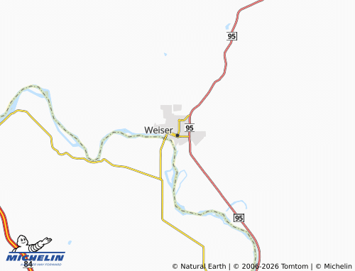 Carte MICHELIN Weiser - ViaMichelin