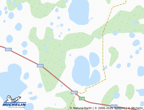 MICHELIN-Landkarte Nalimovo - ViaMichelin