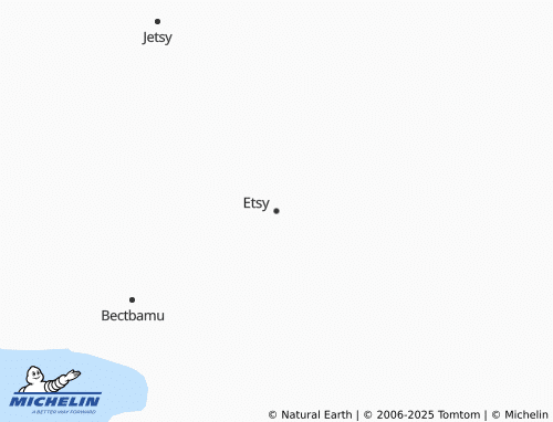 MICHELIN Etsy map - ViaMichelin