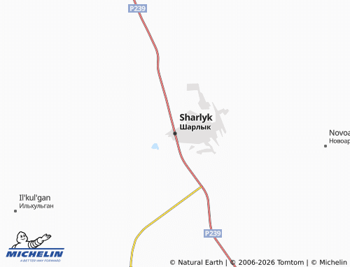 MICHELIN-Landkarte Sharlyk - ViaMichelin