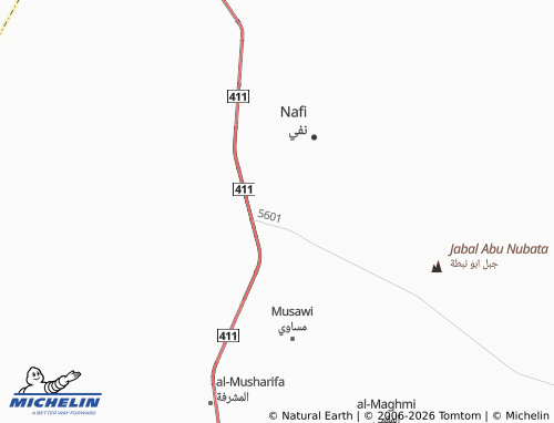 Carte MICHELIN al-Khazzan - ViaMichelin