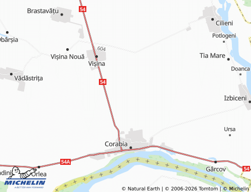 Mappa MICHELIN Tudor Vladimirescu - ViaMichelin