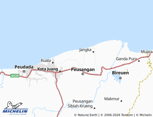 Mapa MICHELIN Mata Mamplam - ViaMichelin