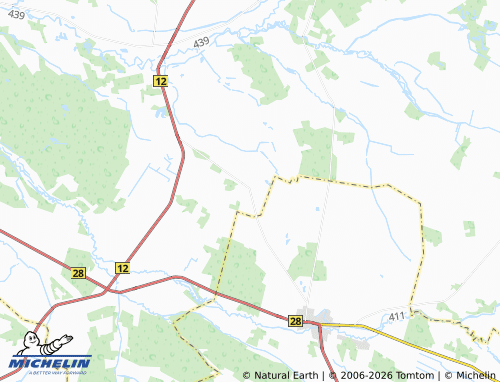 MICHELIN Stakroge map - ViaMichelin