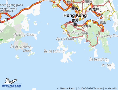Mappa MICHELIN naam aa dou - ViaMichelin
