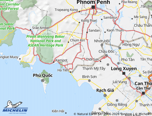 Mapa MICHELIN Banteay Meas - ViaMichelin