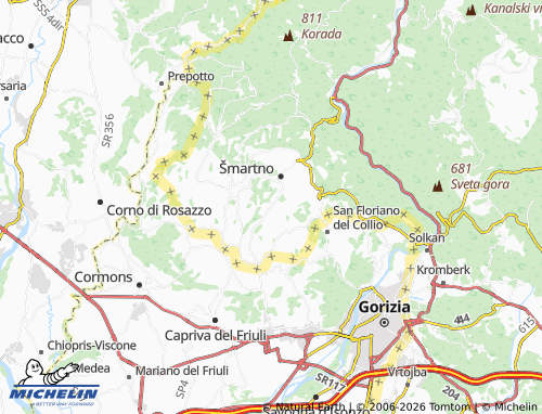 Mapa MICHELIN Kozana - ViaMichelin