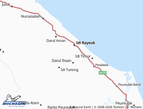 MICHELIN Keude Dua map - ViaMichelin