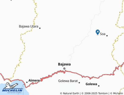 MICHELIN Ngoranale map - ViaMichelin