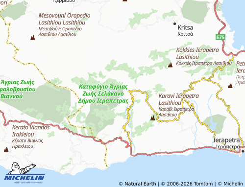 Mapa MICHELIN Christos - ViaMichelin