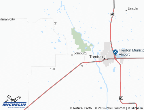 Mapa MICHELIN Edinburg - ViaMichelin