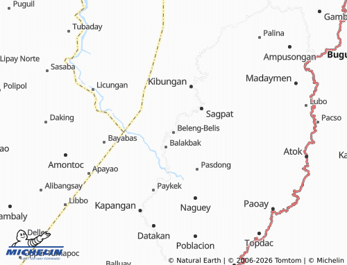 MICHELIN Beleng-Belis map - ViaMichelin
